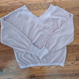 Women's cable knit top